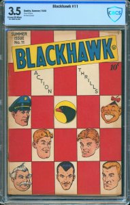 Blackhawk #11 (Quality Comics, 1946) CBCS 3.5