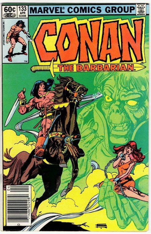 Conan The Barbarian #133 (VF-)