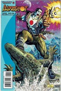 Bloodshot #26 (1993 v1) Valiant NM