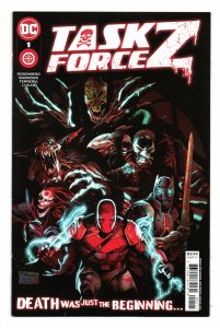 TASK FORCE Z #01 (2021) EDDY BARROWS | TRADE DRESS | WHITE TITLE
