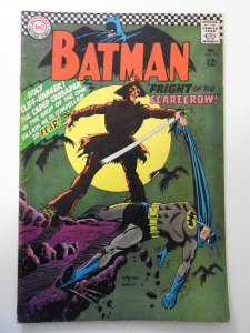 Batman #189 (1967) VG/FN Condition! 1st SA App of Scarecrow! ink bc