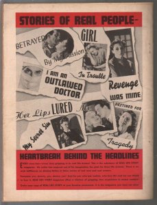 Life Story 5/1940-waitress cover-scandals-exploitation-sensationalism-pulp-VG/FN