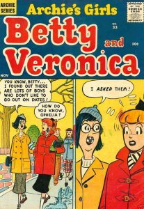 Archie's Girls Betty And Veronica #33 GD ; Archie | low grade comic November 195