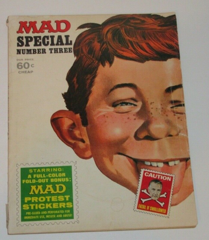 Mad Special #3 Stickers Included 1970 EC Publications Magazine FN/VF