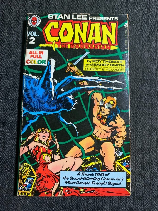 1978 CONAN THE BARBARIAN Vol.2 by Barry Windsor-Smith FN 6.0 1st Ace Paperback