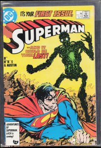 Superman #1 (1987) Superman