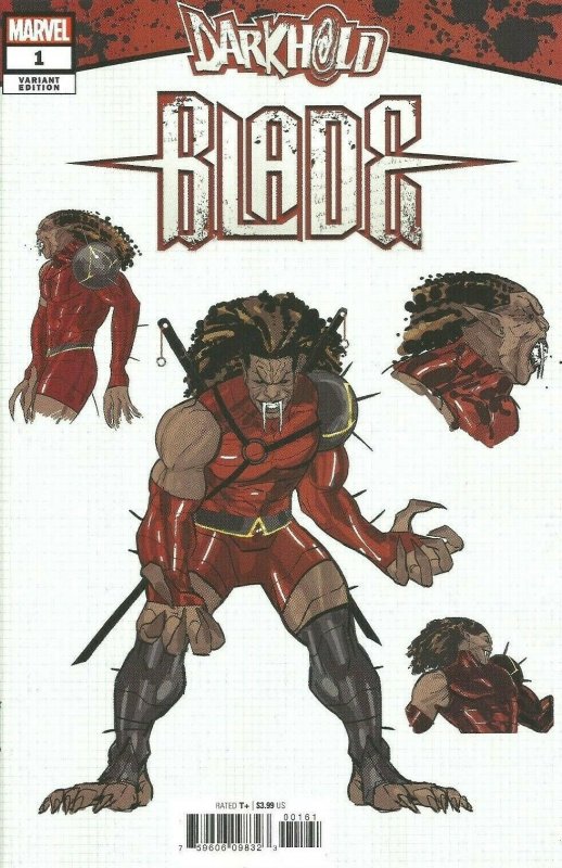 Darkhold, The: Blade #1D VF/NM; Marvel | 1:10 variant Design - we combine shippi 