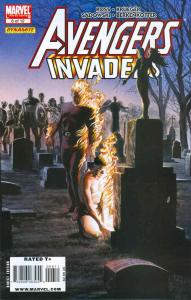 Avengers/Invaders #6 VF ; Marvel | Alex Ross