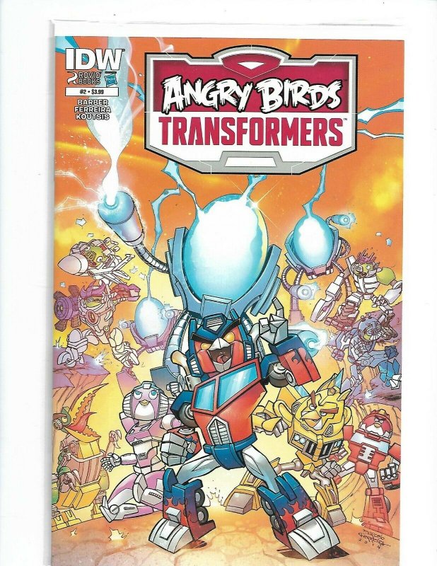 Angry Birds Transformers #1 - 4 set NM    nw125