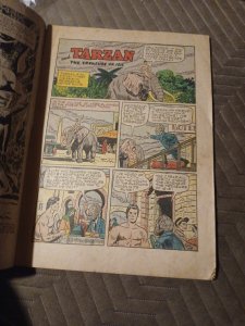 TARZAN 26~DELL COMIC~NOV 1951~LEX BARKER PHOTO COVER~EDGAR RICE BURROUGHS Jungle