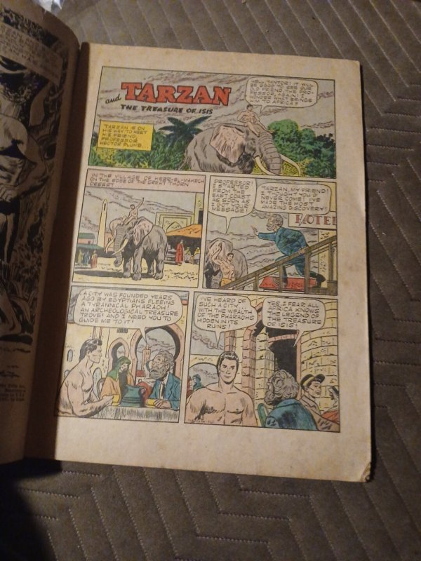 TARZAN 26~DELL COMIC~NOV 1951~LEX BARKER PHOTO COVER~EDGAR RICE BURROUGHS Jungle