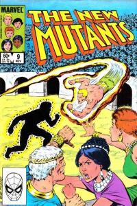 New Mutants (1983 series)  #9, VF+ (Stock photo)