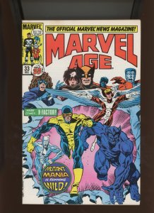(1985) Marvel Age #33: COPPER AGE! KEY ISSUE! WE COMBINE SHIPPING! (8.0)