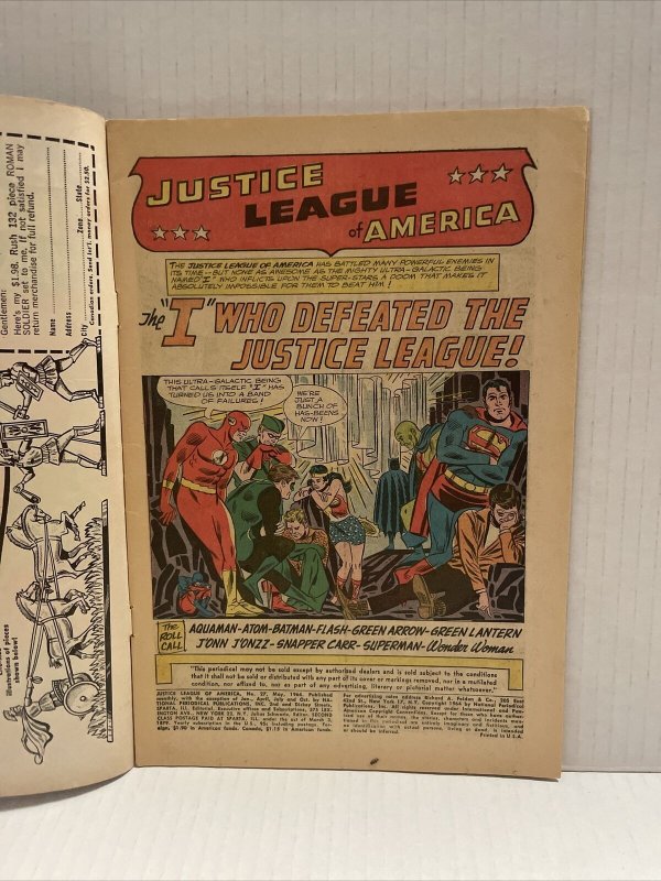 Justice League Of America #27 1964 