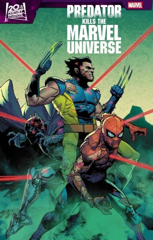 PREDATOR KILLS THE MARVEL UNIVERSE #4 ? MIKE MCKONE VARIANT [1:25]