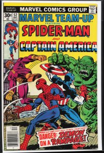 Marvel Team-Up #52 Regular Edition (1976) Captain America