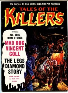 Tales Of The Killers #10 comic mag 1970-1st issue-Legs Diamond-Mad Dog-Frazetta