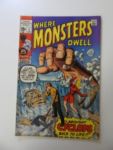 Where Monsters Dwell #1 FN condition