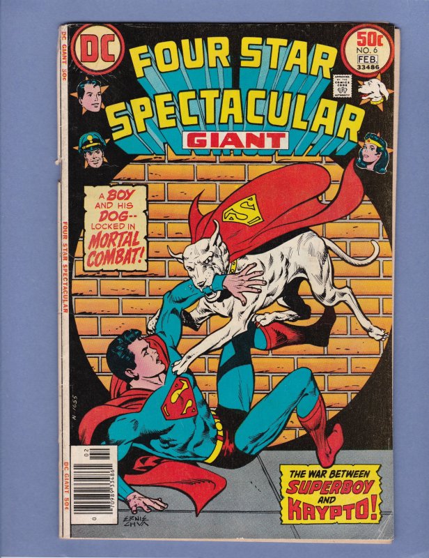 Four Star Spectacular #6 VG/FN Superboy Krypto