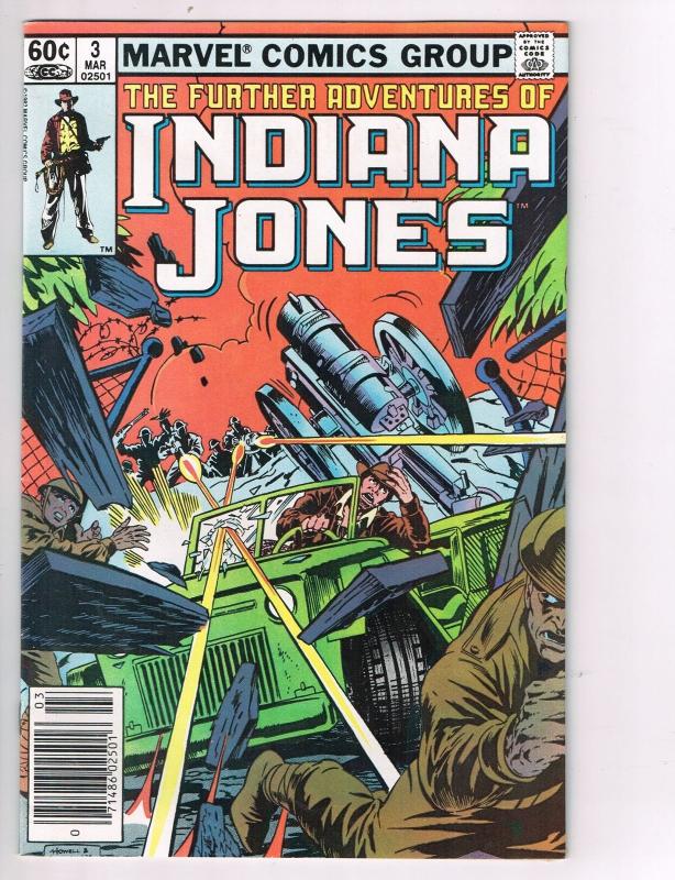Further Adventures of Indiana Jones #3 Marvel Comic Book  Denny O'Neil HH2
