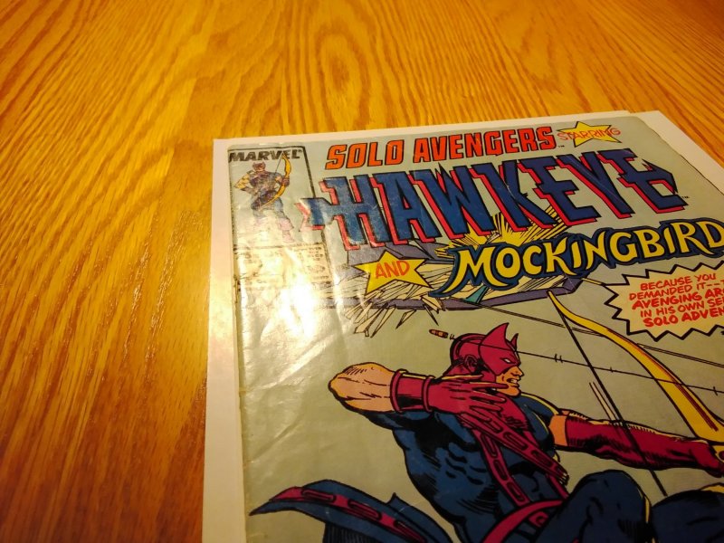 Solo Avengers #1 Newsstand Edition (1987)