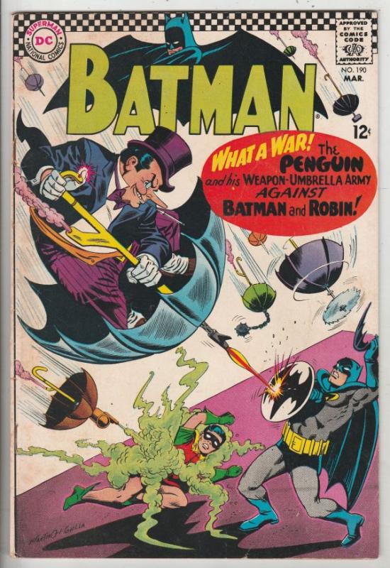 Batman #190 (Mar-67) VF/NM High-Grade Batman