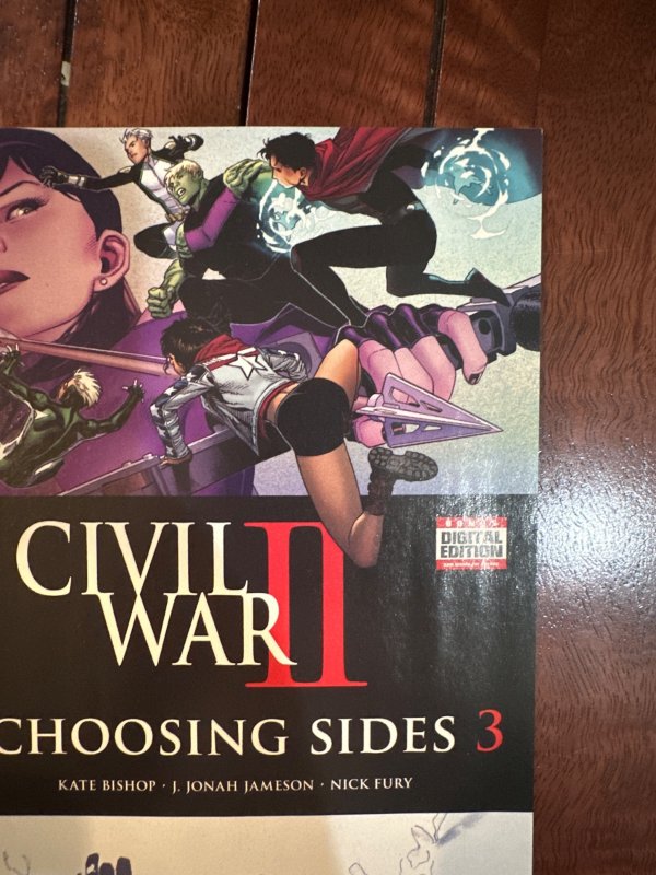 Civil War II: Choosing Sides #3 (2016)