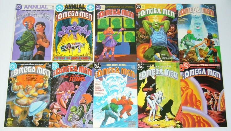 Omega Men #1-38 VF/NM complete series + (2) annuals - 1st appearance of lobo 3 5