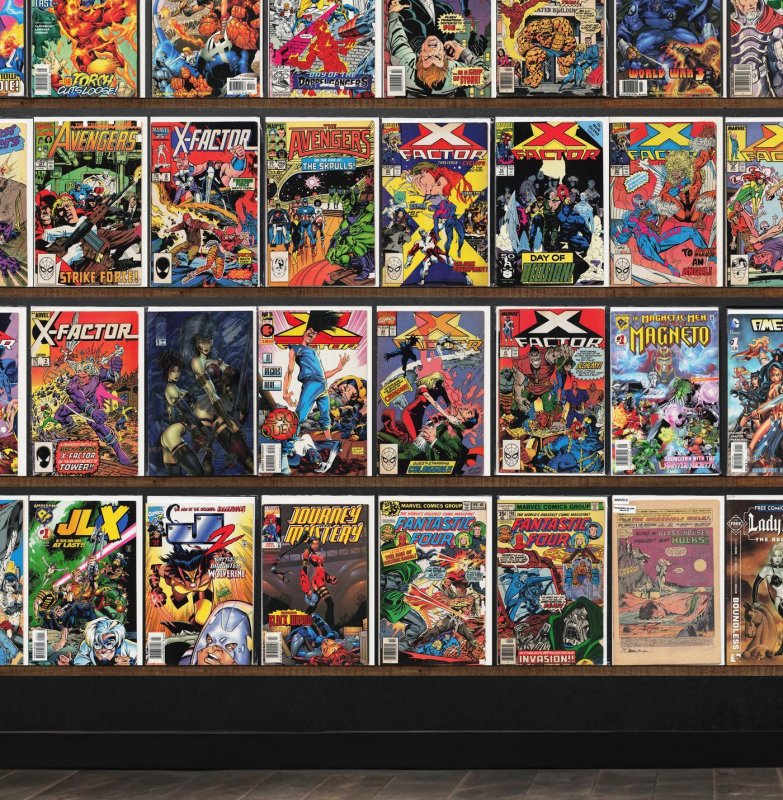 Huge Lot 150+ Comics with The Avengers, Fantastic Four, X-Factor & More!