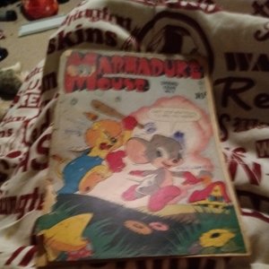 Marmaduke Mouse #1 quality comics 1946 golden age precode funny animal cartoon