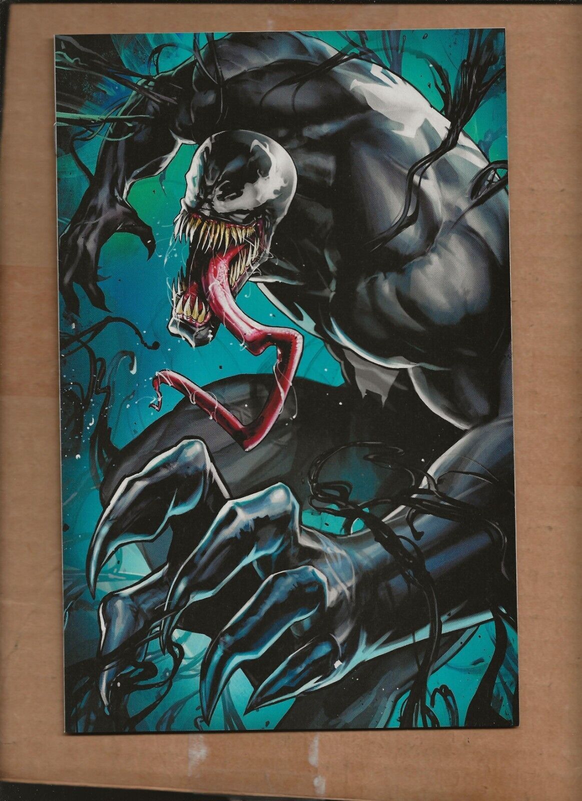 Venom 7 Battle Lines JO Variant 1st Cameo Appeance Dylan Brock Marvel