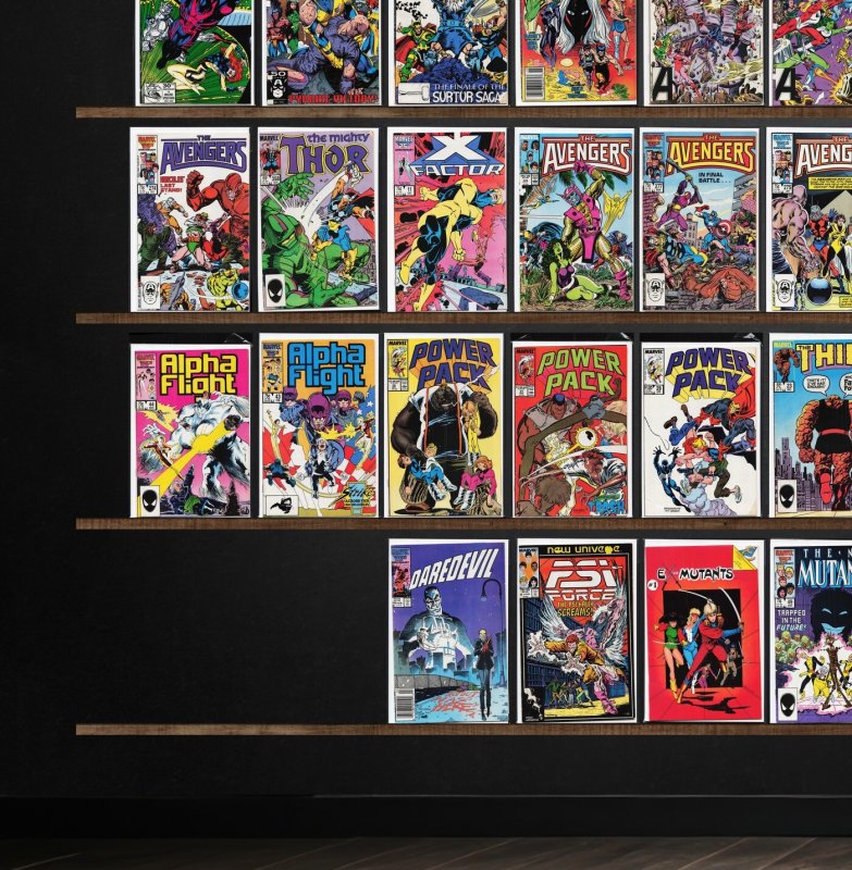 Huge Lot 150+ Comics with The Avengers, Thor, Will To Power, X-Factor & More!