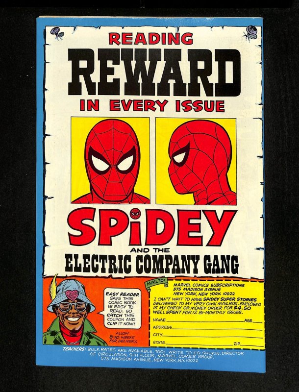 Spidey Super Stories #16 Jaws Homage Cover!