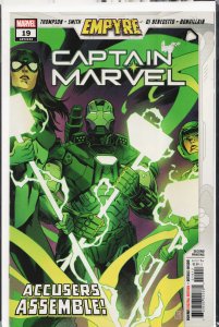 Captain Marvel #19 Second Print Cover (2020)