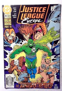 Justice League Europe #35 (1992) DC Comics 1st Print Comic Book