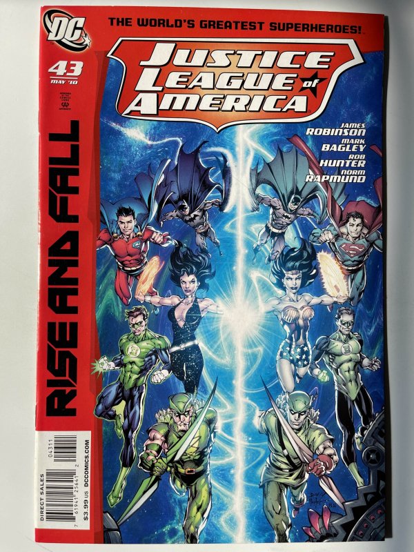 Justice League of America #43 - NM- (2010)