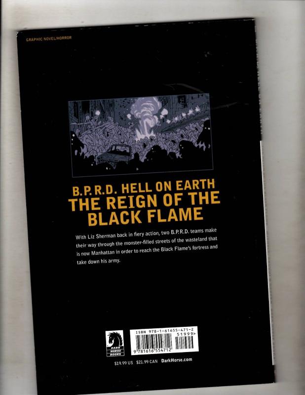 REIGN OF THE BLACK FLAME B.P.R.D. Hell On Earth Vol # 9 Dark Horse Comics J350