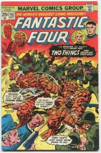 FANTASTIC FOUR #162 (7.0) BRONZE AGE MARVEL (BG01)