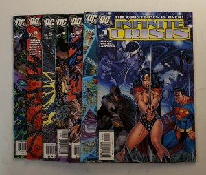 INFINITE CRISIS #1-7 COMPLETE SET 2005 IN HIGH GRADE NM DC COMICS