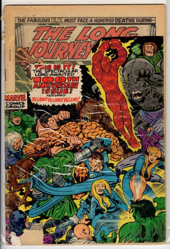 Fantastic Four #100 (1970) 1.0 FR Q
