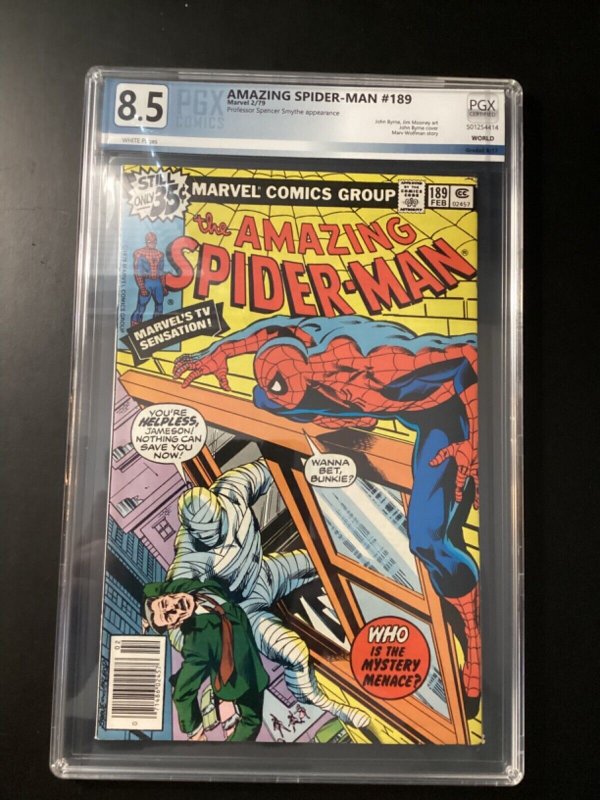 Marvel Comics, Amazing Spiderman #189, PGX 8.5, 1979, Look!