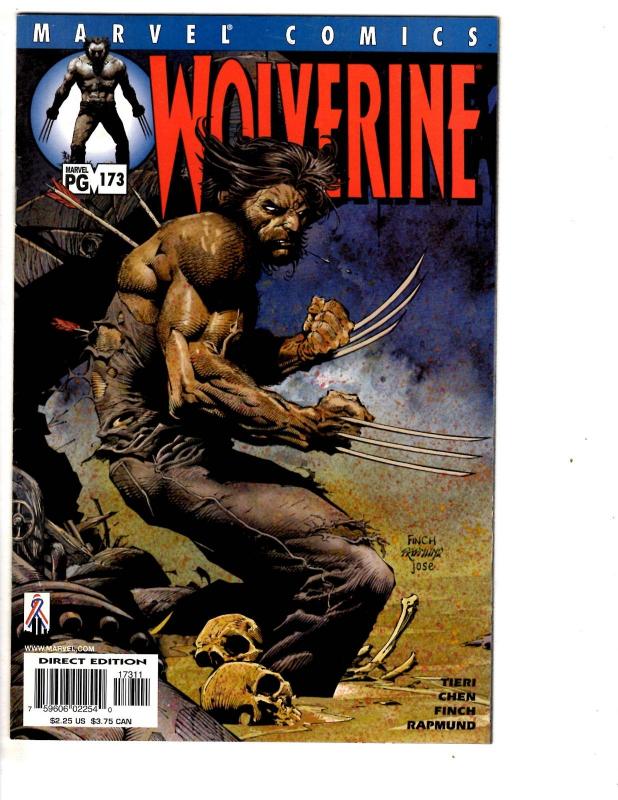 4 Wolverine Marvel Comic Books # 171 172 173 174 X-Men Alpha Flight Tieri WM1