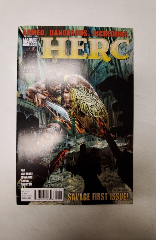 Herc #1 (2011) NM Marvel Comic Book J700
