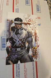 Punisher #1 Kirkham Virgin Cover (2022) w coa