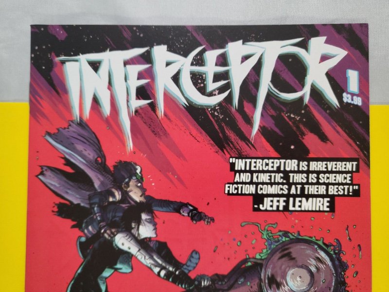 Interceptor #1 Daniel Warren Johnson Cover B 2016 Heavy Metal Donny Cates