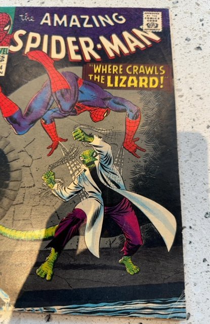 The Amazing Spider-Man #44 (1967)the lizard strikes