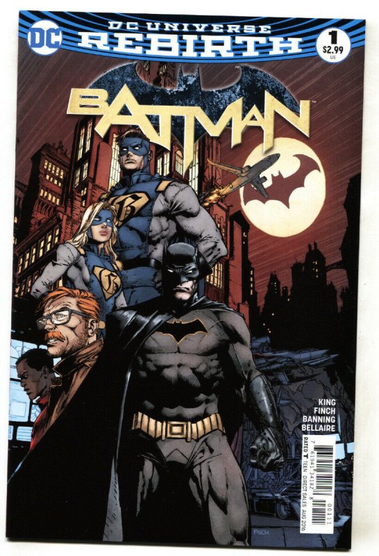 BATMAN #1 2016 comic book 1st Gotham and Gotham Girl