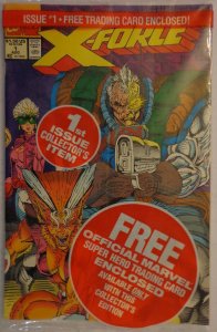 X-Force (Super Hero Trading Card Enclosed) V. 1 #1 Marvel Comics August 1991 NM