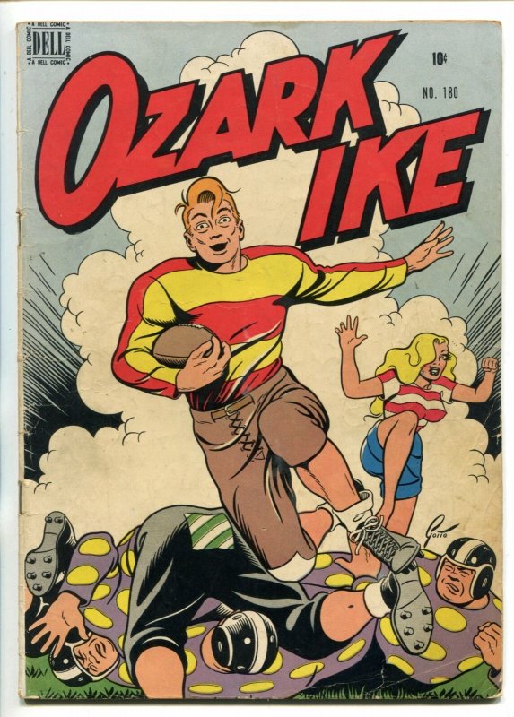 OZARK IKE - Four Color Comics #180 1948 - HEADLIGHT COVER VG