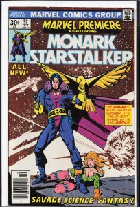 Marvel Premiere #32 (1976) Monark Starstalker [Key Issue]
